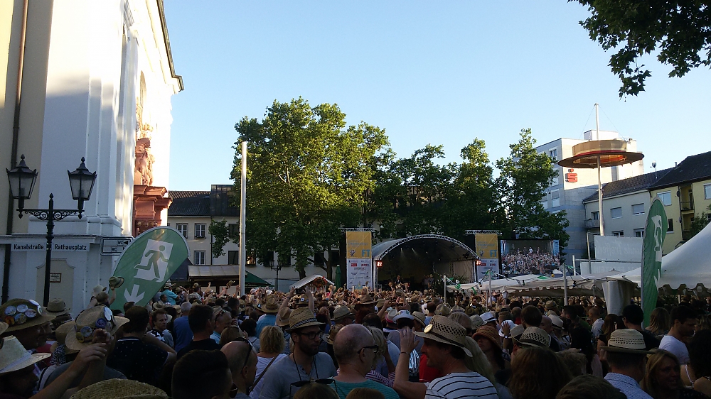 Gut besuchtes Fest und Super Stimmung